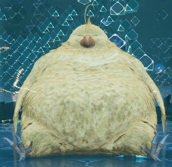 https://static.tvtropes.org/pmwiki/pub/images/fat_chocobo_boss_from_ffvii_remake.jpg