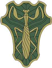 https://static.tvtropes.org/pmwiki/pub/images/green_praying_mantises_insignia.png