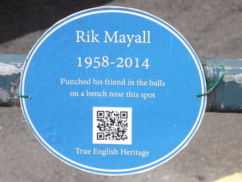 https://static.tvtropes.org/pmwiki/pub/images/unofficial_blue_plaque_to_rik_mayall_taken_in_hammersmith_london_june_2014.jpg